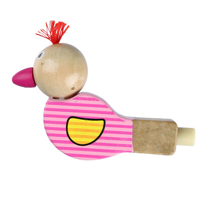 

YIWULA1PC Wooden Whistle Cute Animals Creative Simulation Musical Instrument Kids Toys