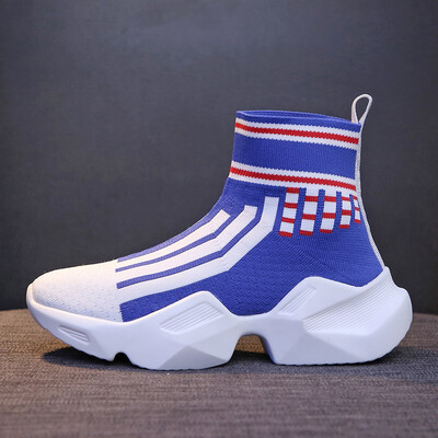 

Socks shoes women 2019 spring new color matching ins net red Torre Joker breathable thick-soled sports shoes women