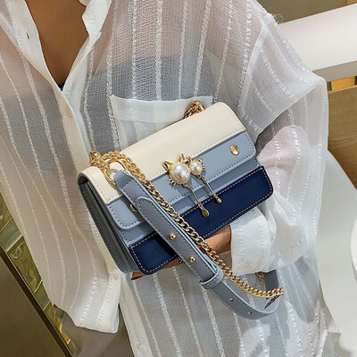 

Female bag 2019 new wild gas chain bag senior sense summer small fresh ins Messenger bag net red packet