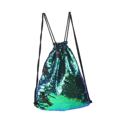 

Tailored Boy Girl Sequins Colorful Package Bags Travel Princess Bling Backpack For child