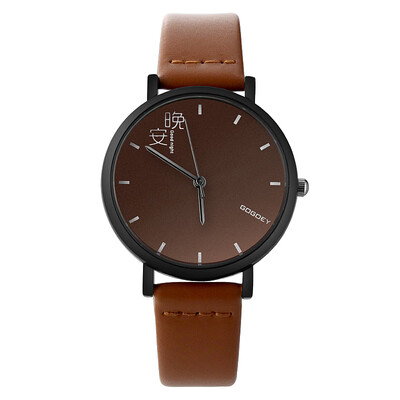 

Fashion Lovers Wrist Watch Women Watches Creative Good Night&Good Morning Womens Watch Clock relogios femininos de pulso