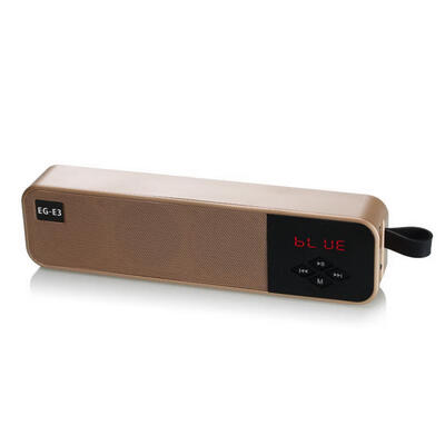 

Portable Wireless Bluetooth Outdoor Mini Full-Range Speakers Support U Disk 35mm Audio FM With LED Clock Display
