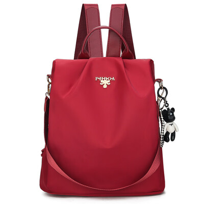 

Backpack lady shoulder bag outdoor leisure large capacity bag