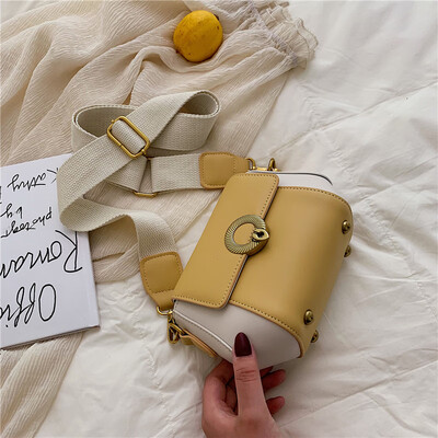 

Summer new color bag handbags new 2019 summer small fresh Korean version of the wild shoulder fashion Messenger bag