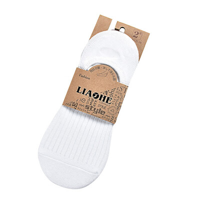 

Mens cotton shallow mouth invisible socks autumn&winter vertical stripes with silicone couple socks female Sox