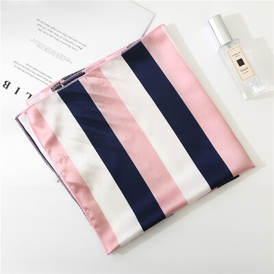 

Explosion models 50x50cm small square scarf female silk scarf Korean wild professional flight attendant small scarf decorative fashion small scarf