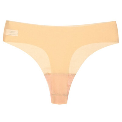 

Fashionable sexy low waist seamless underwear with mesh transparent underwear