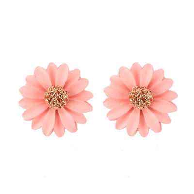 

EK588 Korean Style Cute Small Daisy Flower Stud Earrings For Women 2019 New Fashion Sweet Earrings Brincos Wholesale Jewelry