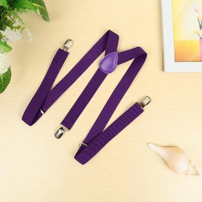

New Fashion Men Women Clip on Suspenders Elastic Y-Shape Back Formal Unisex Adjustable Braces