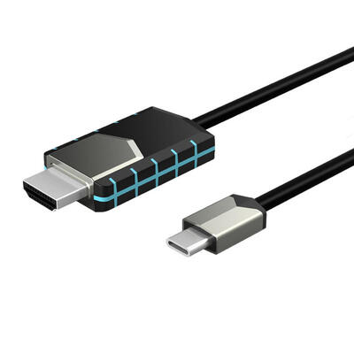

USB Type C to HDMI Cable for Audio Video HDTV Converter for LaptopPhone