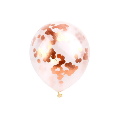 

1Pc 12-inch Transparent Magic Latex Balloon Sequins Confetti Balloon Party Wedding Supplies