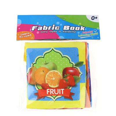 

Tailored New Soft Cloth Baby Intelligence Development Learn Picture Cognize Book A