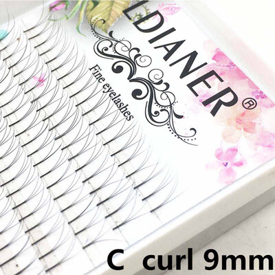 

〖Follure〗Individual False Eye Lashes 6D Wave 007 C Black Silk Eyelashes Extension