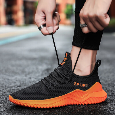 

Mens shoes tide shoes mesh shoes trend fashion breathable sports shoes Tianfei weaving mesh shoes shoes