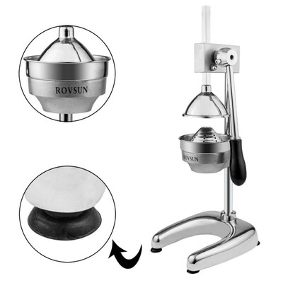 

Commercial Grade Manual Press Citrus JuiceOranges Lemons Limes And Grapefruits Juicing Is Fast Easy And Clean