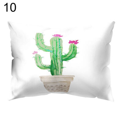 

Fresh Bonsai Plant Square Throw Pillow Case Cushion Cover Sofa Bedding Articles