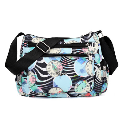

Slope Back Nylon Small Bag Middle-aged&Old Womens Bag Korean Light Oxford Canvas Bag Mothers Bag One Shoulder Slope Bag