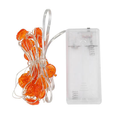 

20LED String Light Pumpkin Garland Fairy Lamp Halloween Wedding Party Decor