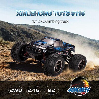 

XINLEHONG TOYS 9115 24GHz 2WD 112 40kmh Electric RTR High Speed Climbing Truck Big Foot RC Car