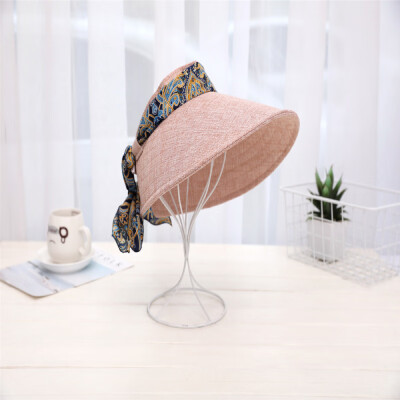 

2019 summer new fashion sun hat no roof big eaves outdoor sun protection beach hat straw hat female manufacturers wholesale