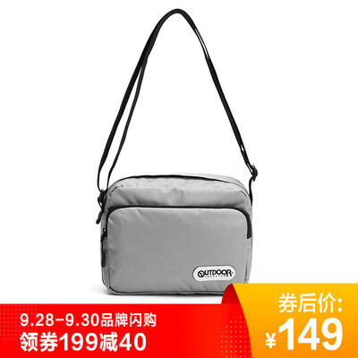 

OUTDOOR PRODUCTS Womens Multicolor Shoulder Bag Urban Outdoor Sports Casual Crossbody Bag 181118-4NS Light Gray