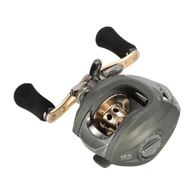 

141BB Ball Bearings Bait Casting Reel 631 LeftRight Hand Baitcasting Fishing Reel Magnetic Braking System