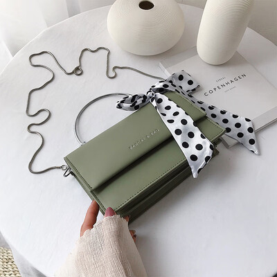 

Summer bag handbags new 2019 summer small fresh Korean version of the slung chain fashion shoulder portable small square bag