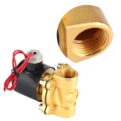 

220V DN15 12" Electric Normal Closed Valve Electromagnetic Valve for Water Oil Air GasSolenoid Valve Valve
