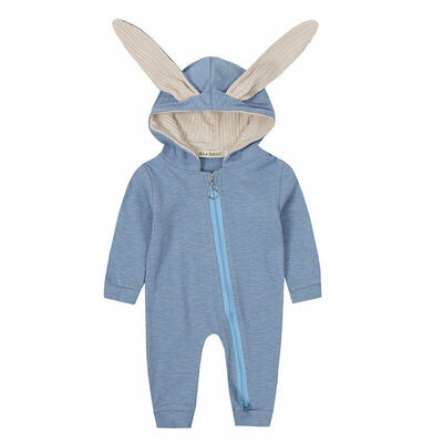 

Autumn Infant Baby Boy Girl Clothes Rabbit Ears Jumpsuit Overall Outfit 0-24M