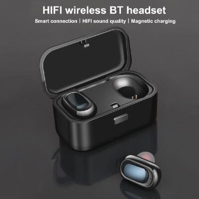 

TWS Earbuds Bluetooth 50 True Wireless Headphones Stereo Sound Earphone IPX5 Waterproof Headset with Dual Microphone Charging Box