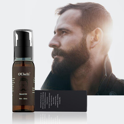 

30ml Natural Organic Beard Oil Beard nourishing Growth oil beards hair Thicker Essence Mustache Thick Hair Loss Product