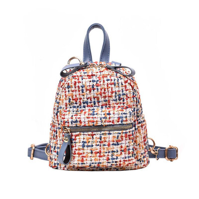 

Tailored Women 2019 New Fashion Backpack Casual Travel Student Bag Simple Shoulder Bag