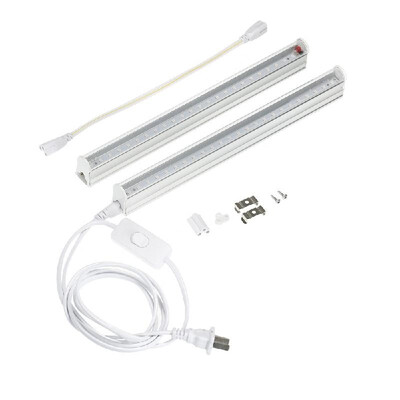 

2-Pack LED Grow Light Strips 5W T5 Tube LED for Plants High Output Grow Lights for Greenhouse Plant Grow Shelf