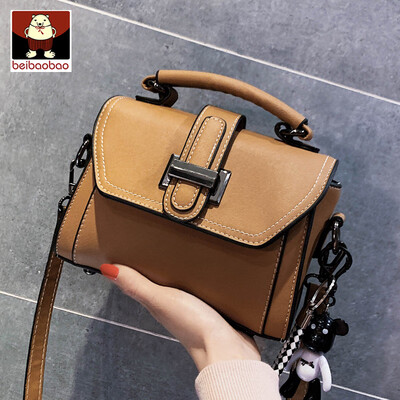 

On the new small bag girl 2019 new Korean version of the simple handbag leisure one shoulder oblique bag tide