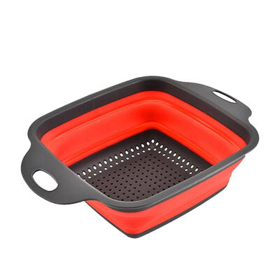 

Square Telescopic Folding Leachate Basket Fruit Vegetable Washing Basket
