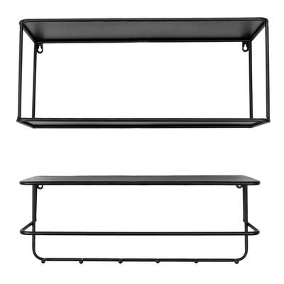 

Three Layers Wall Mounted Kitchen Bathroom Rack Towel Holder with 6 Hooks