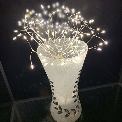 

Gobestart Firework Lights LED String Lights 8 Modes Dimmable Fairy Lights with Remote Cont