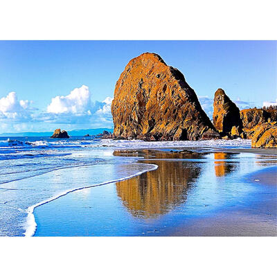 

5D DIY Full Drill Diamond Painting Seaside Beach Cross Stitch Embroidery