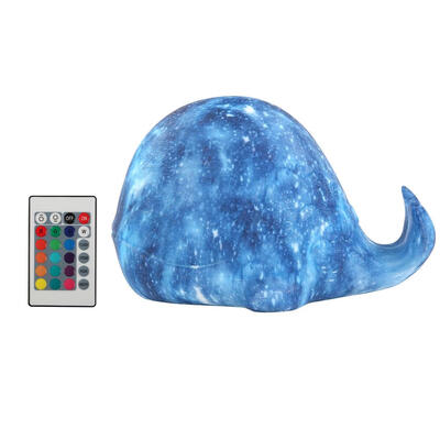 

16 Colors 3D Printing Starry Sky Whale Lamp Colorful Change LED Night Light