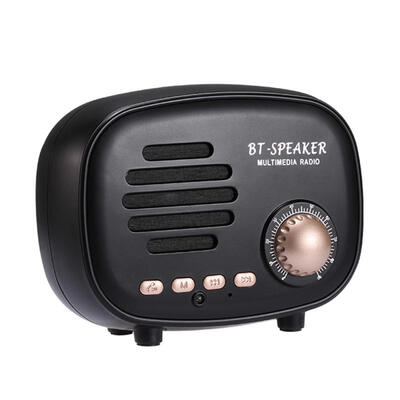 

Q108 American-Style Retro Bluetooth Speaker Portable Vintage Mini Speaker FM Radio Music Stereo Player For Mobile Phone