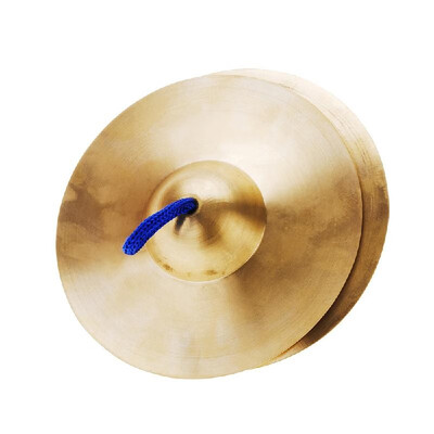 

15cm 59in Mini Small Kids Children Copper Hand Cymbals Gong Band Rhythm Beats Percussion Musical Instrument Toy