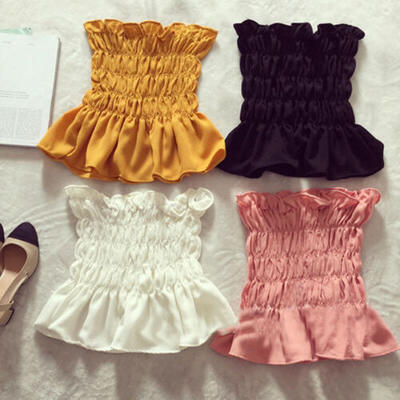 

Women Casual Summer Sleeveless Tank Top Vest Blouse Off Shoulder Crop Tops Shirt