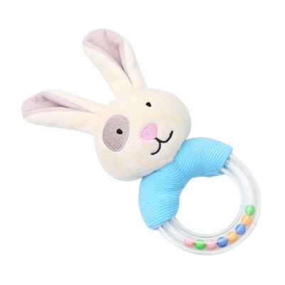 

Tailored Cute Baby Rattle Rabbit Plush Baby Cartoon Baby Toy Education Baby Rattle
