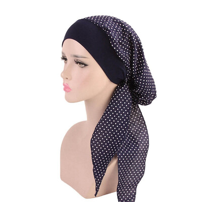 

Women Muslim Head Scarf Chemo Cap Head For Hair Loss Patients Girl Night Sleeping Cap Head Wrap