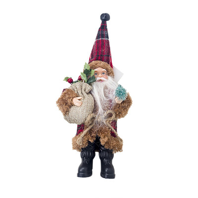 

Siaonvr Creative Cloth Santa Claus Doll Mini Doll Toy Table Decoration For Home