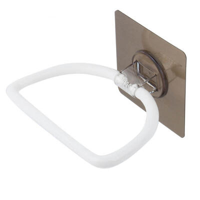 

Greensen No Drilling Wall Mount PC Towel Holder Hanging Ring