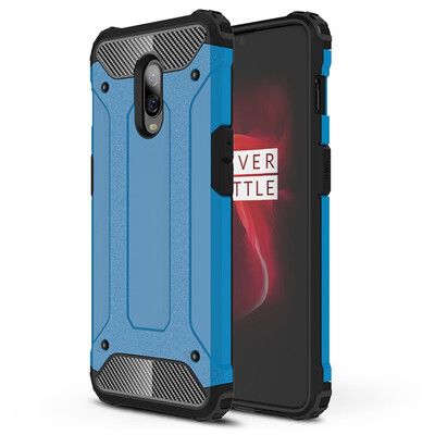 

Hybrid Bumper Case OnePlus 6T Soft TPU Phone Cover 16T One Plus 6T A6013 Military Grade Shockproof Case 1 6T Silicone Case Cover