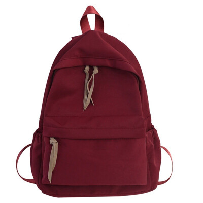 

Package girls in the Asian-Korean version of high-school college students backpacks a small girl simple campus backpack