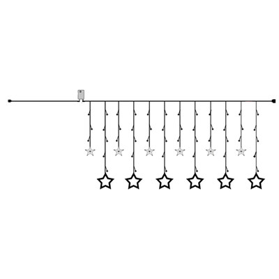 

RGB Star Curtain Fancy LED String Light for Wedding Room Hotel Decor