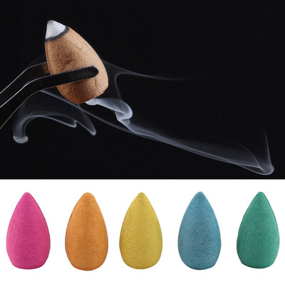 

Greensen Natural Smoke Backflow Tower Incense Home Indoor Buddhist Incense Cone Nature Incense Tower Incense